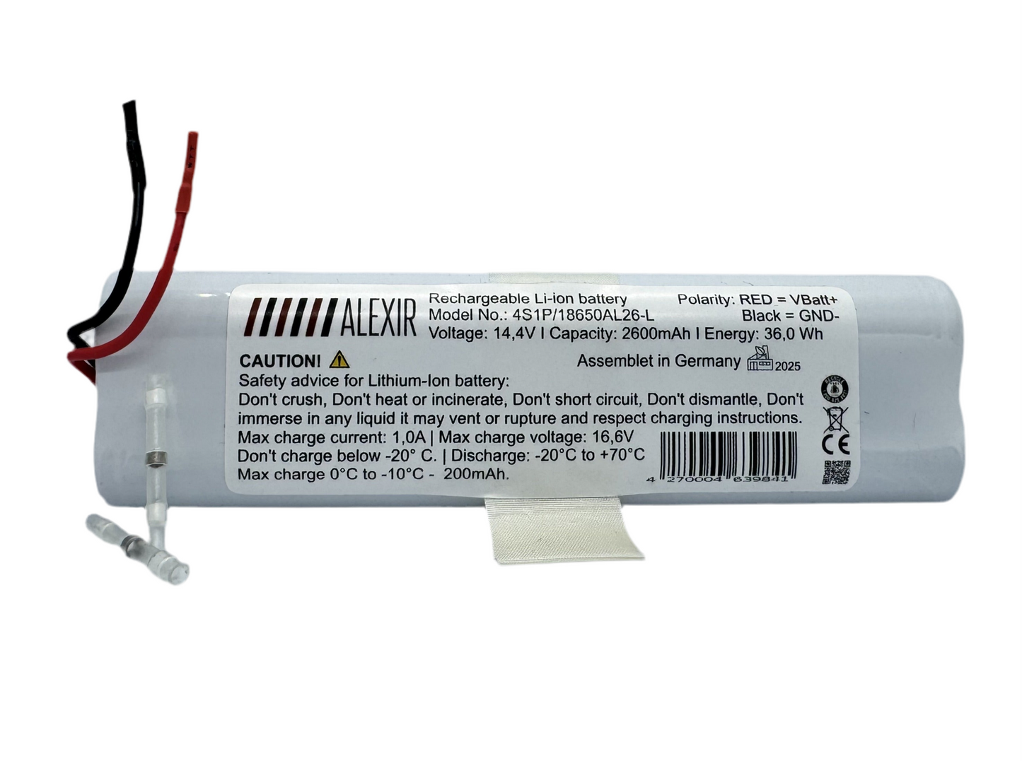 Universal Saugroboter Ersatz Akku /14,4V /2600mAh - Made in Germany