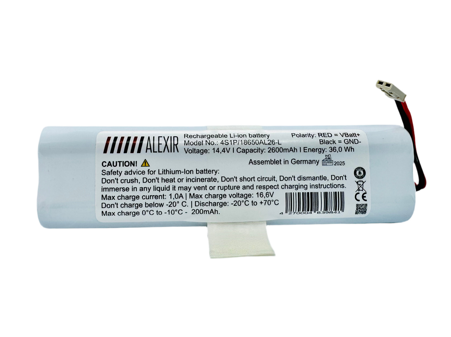 Medion E32 SW, MD18510 Saugroboter Ersatz Akku /14,4V /2600mAh