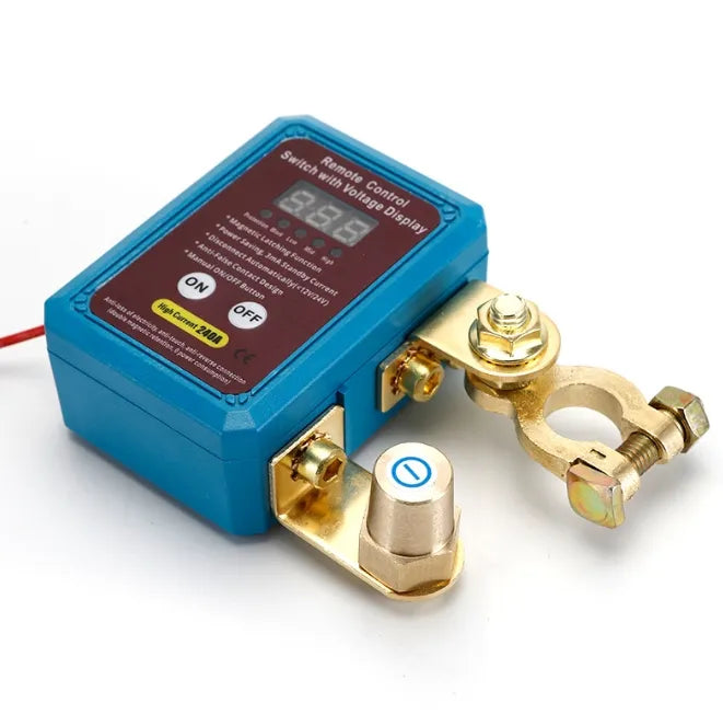12V/240A Batterie Trennschalter mit Fernbedienung und Voltanzeige - 24 Monate Garantie
